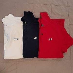Hollister Men's Polo Shirts (3)